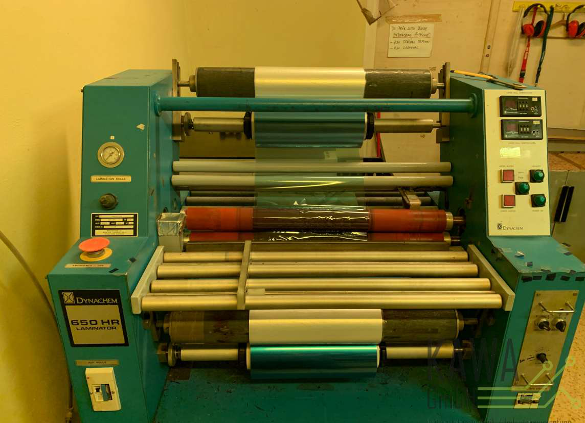 Dynachem manual Laminator