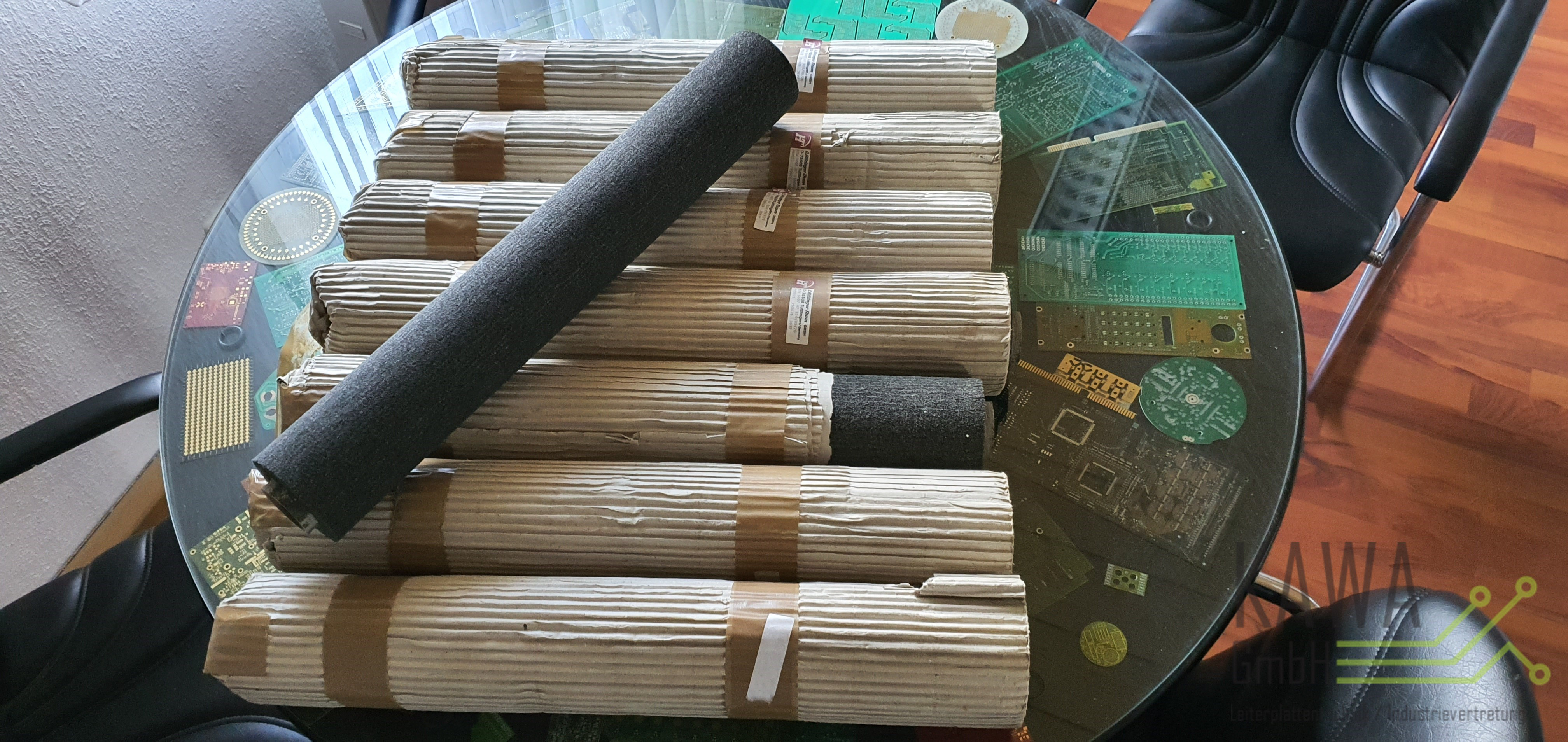 Brushing rollers